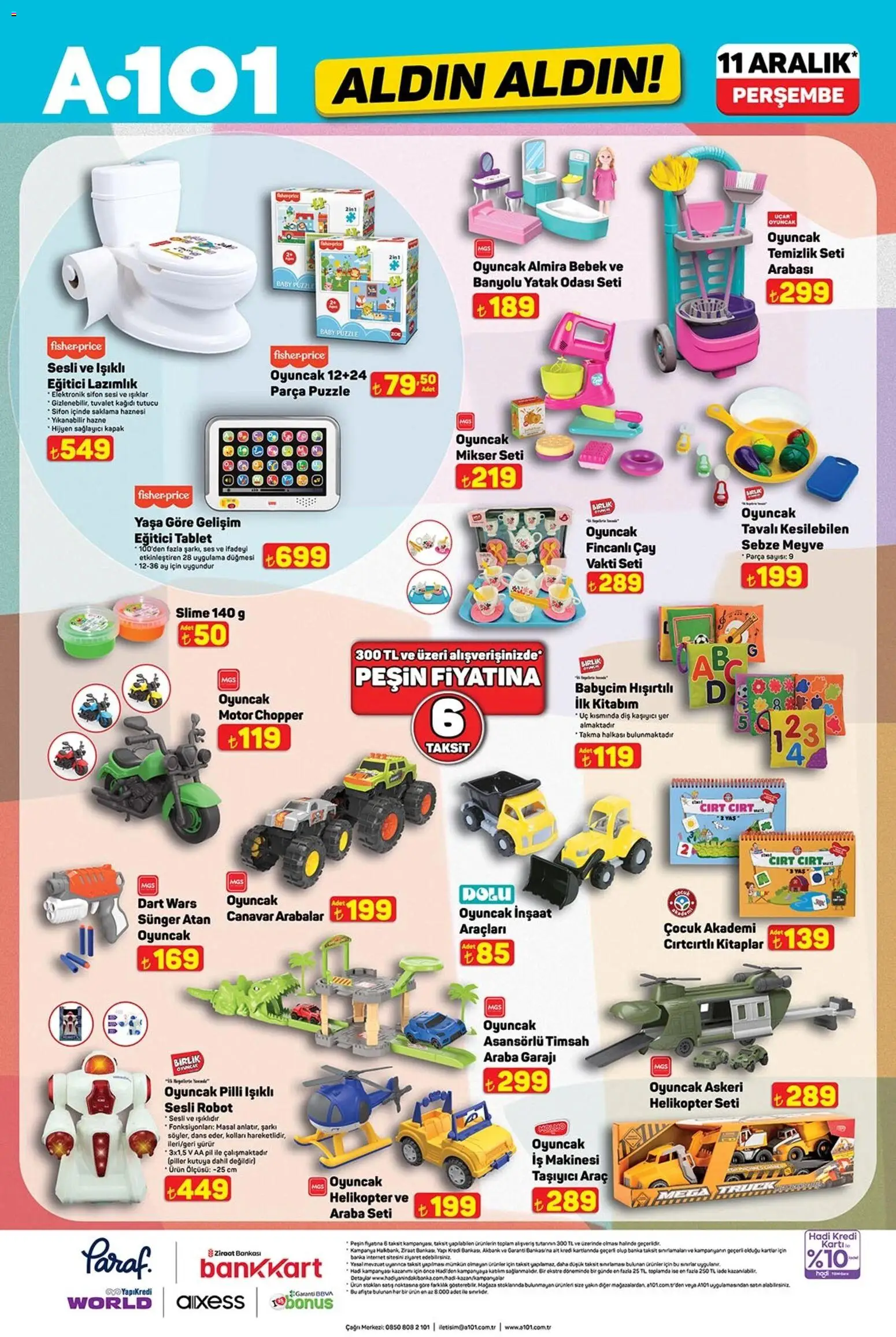 A101 Katalog Aldın Aldın - 11.12.2025 tarihinden itibaren geçerlidir | Sayfa: 13 | Ürünler: Mikser, Yatak, Tuvalet kağıdı, Tablet