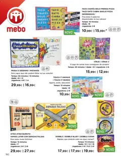 Pré-visualização El Corte Ingles folheto válido de 11.11.2025 | Página: 180 | Produtos: Chapéu, Jogos, Bolo, Pizza