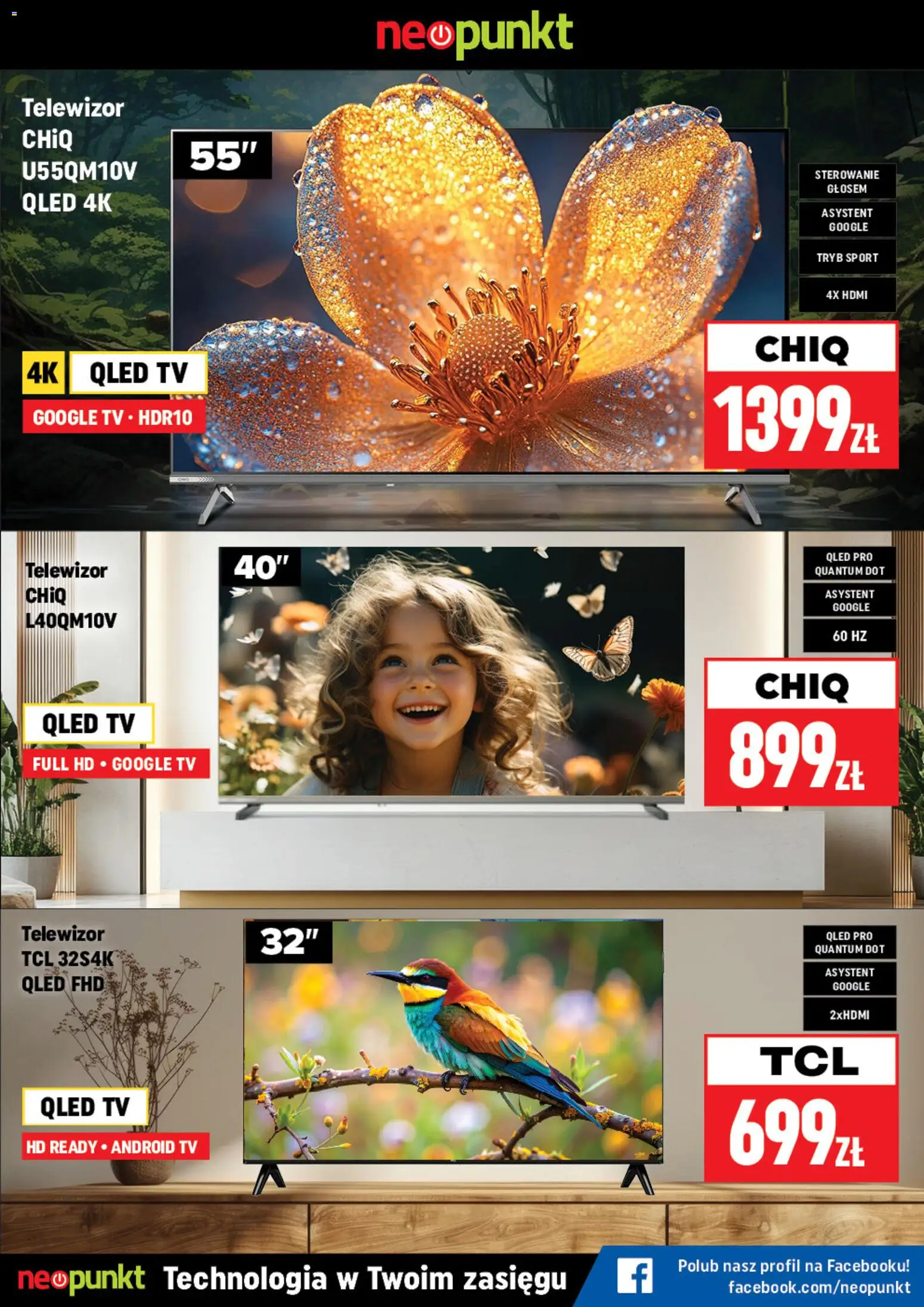 Neopunkt gazetka od 16.03.2026 | Strona: 2 | Produkty: Telewizor