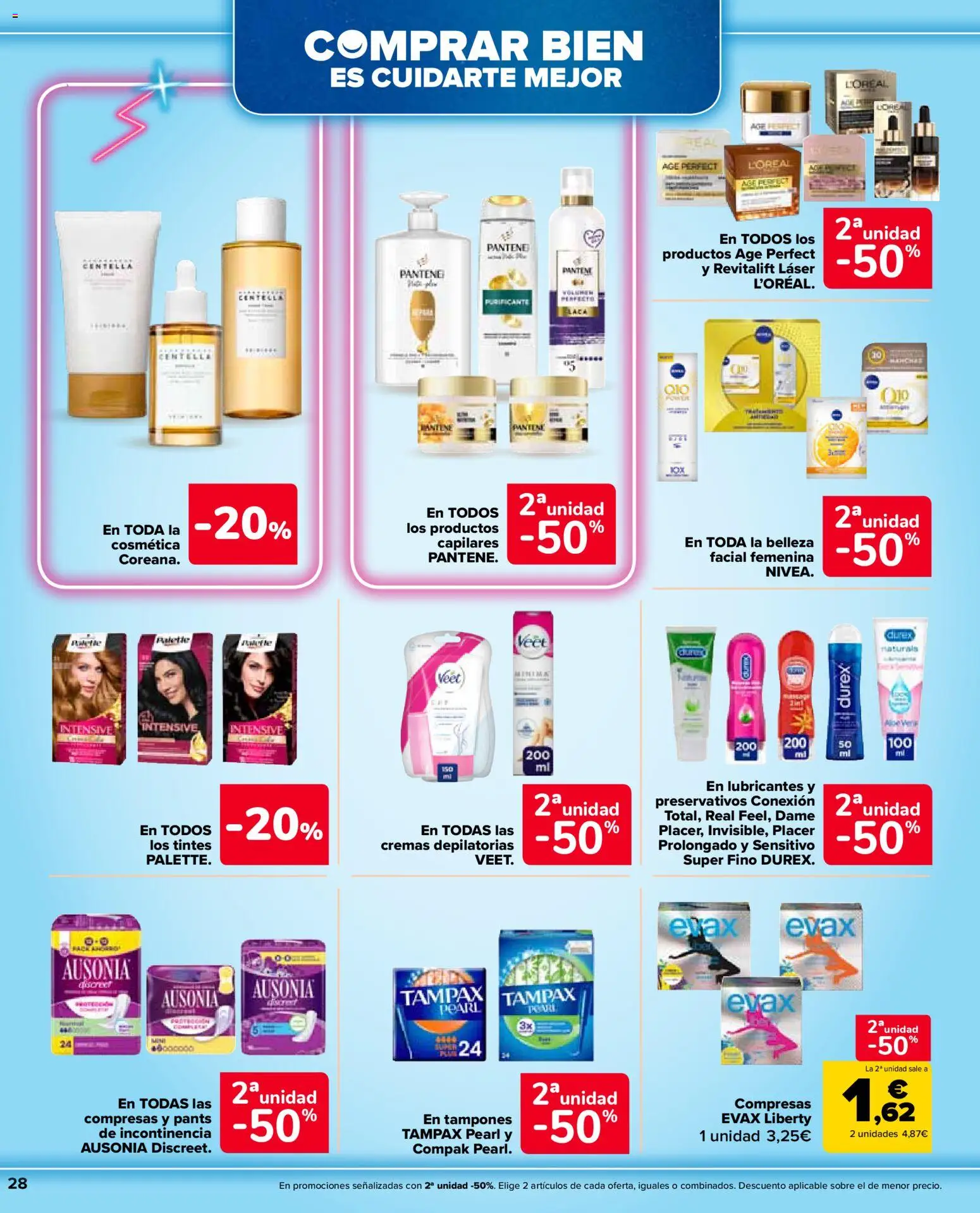 Carrefour Market folleto │ válido desde el 24.03.2026 | Página: 28 | Productos: Tampones, Γλυφιτζούρι