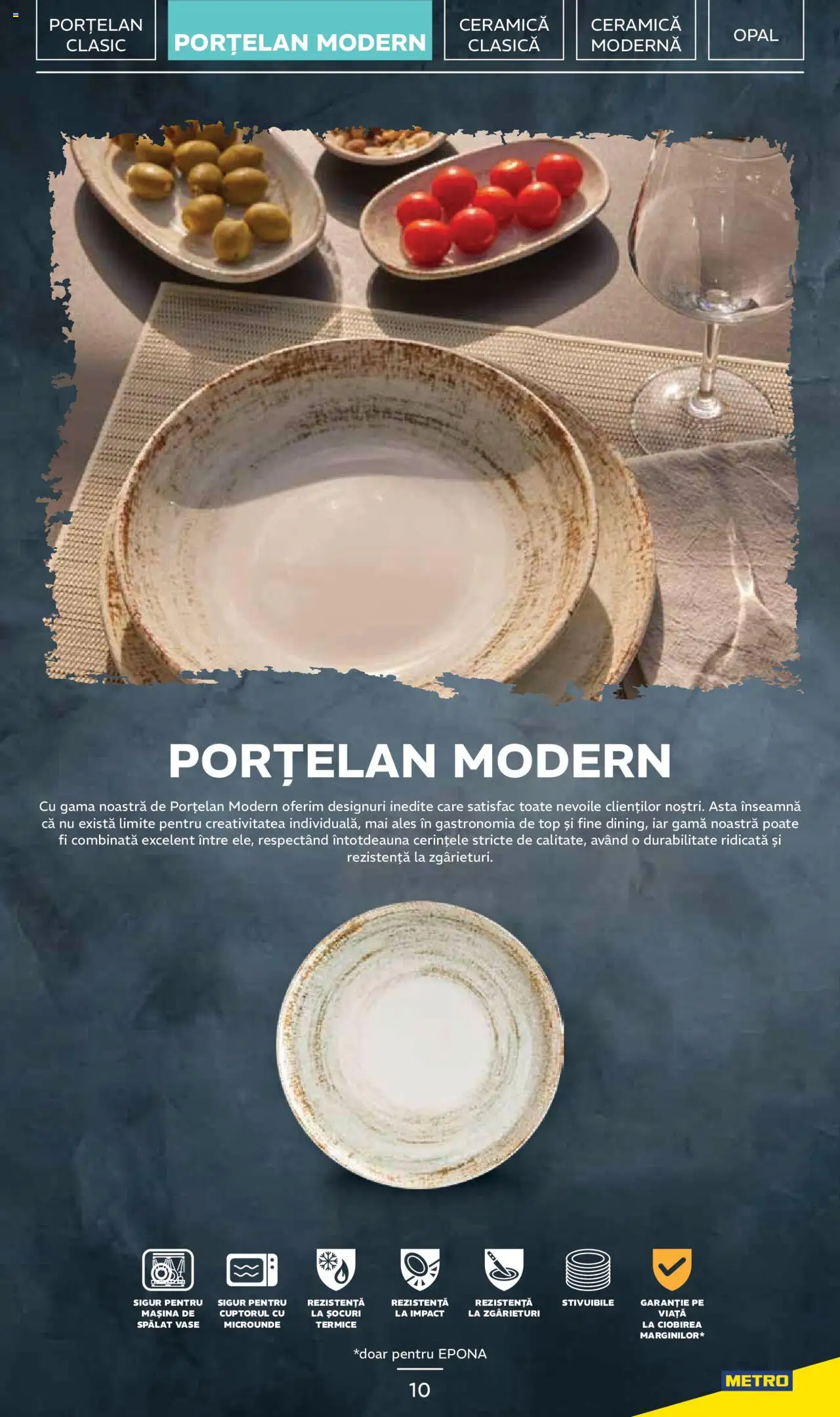 Metro catalog - Sortiment de veselă profesională – valabil de la 20.01.2025 | Pagină: 10 | Produse: Top