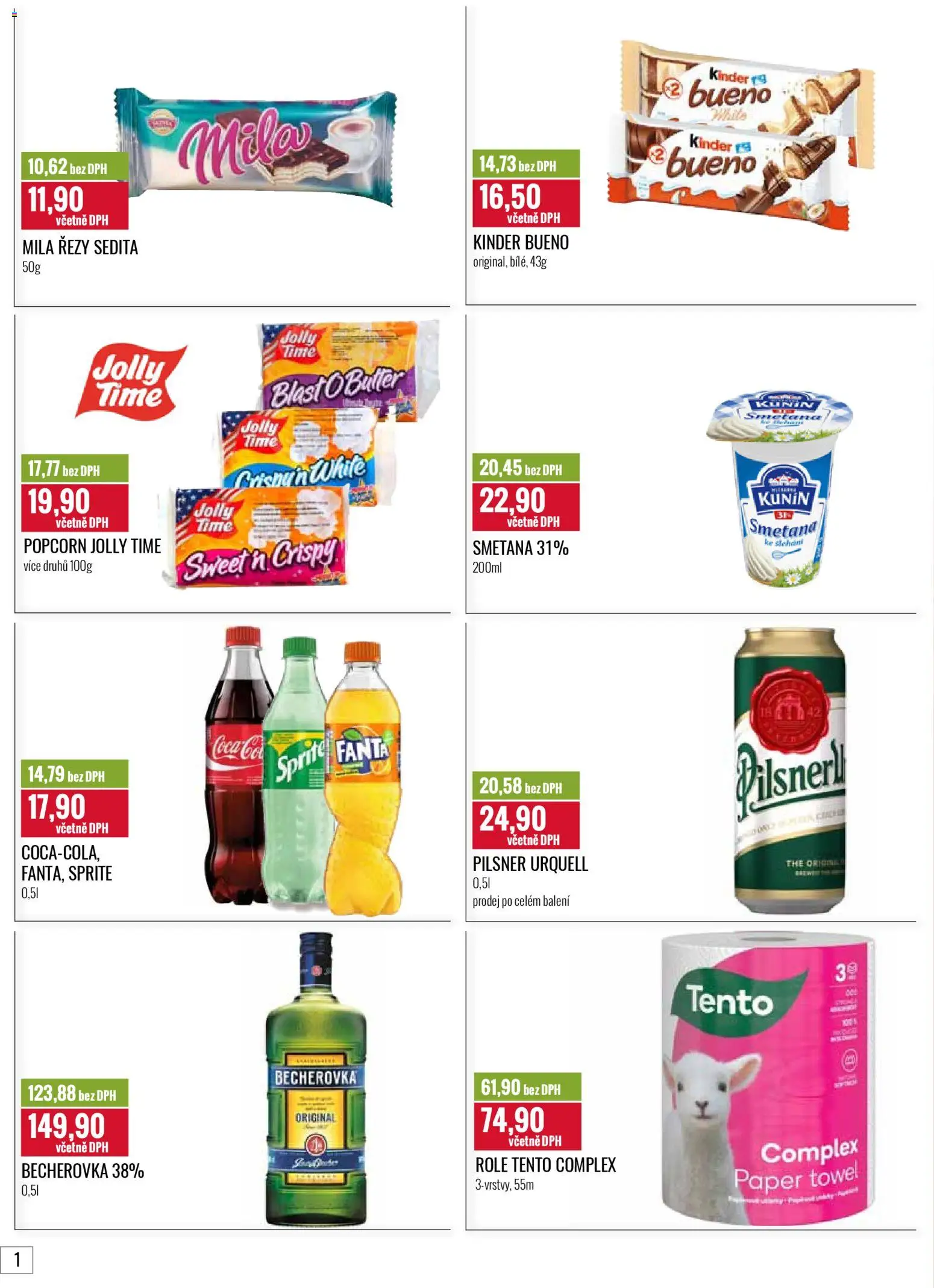 Ratio leták od 01.02.2026 | Strana: 2 | Produkty: Fanta, Pilsner, Pilsner Urquell, Mila