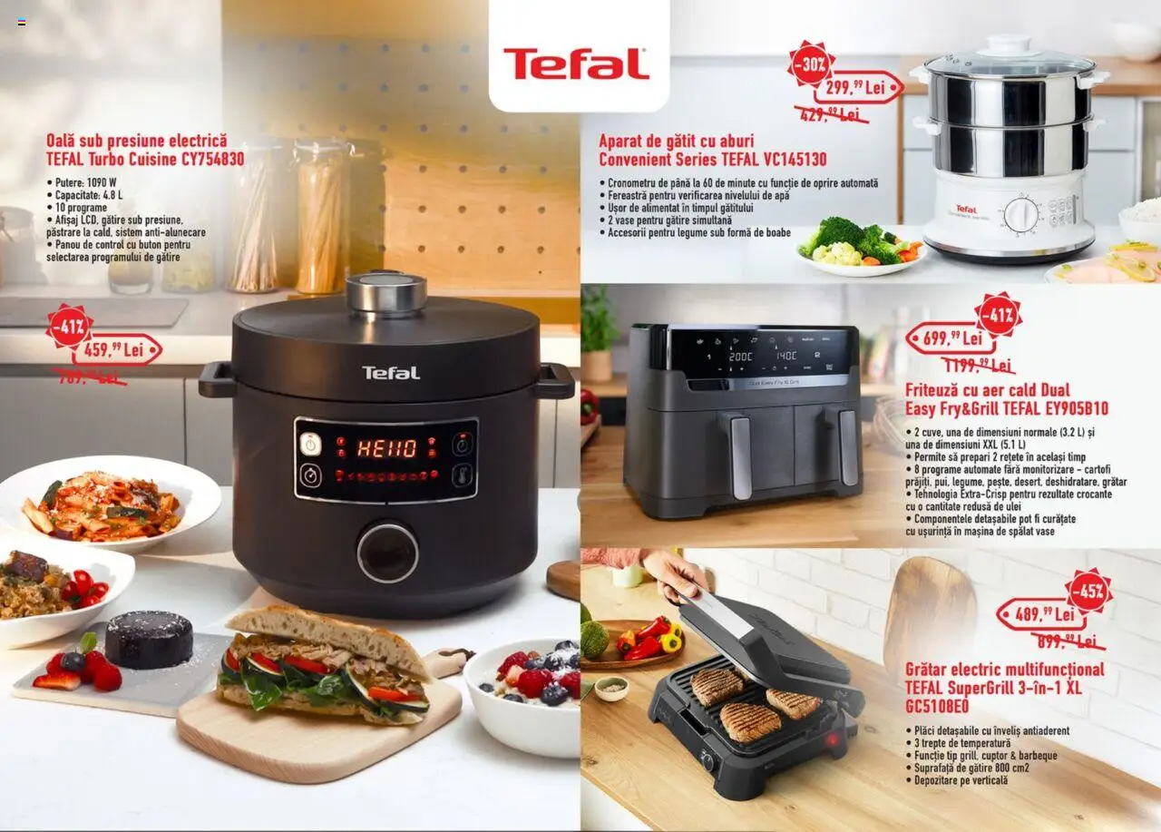 Carrefour catalog - Inovaţie și performanţă pentru casa ta – valabil de la 15.08.2025 | Pagină: 6 | Produse: Friteuză, Grătar, Ulei, Cartofi