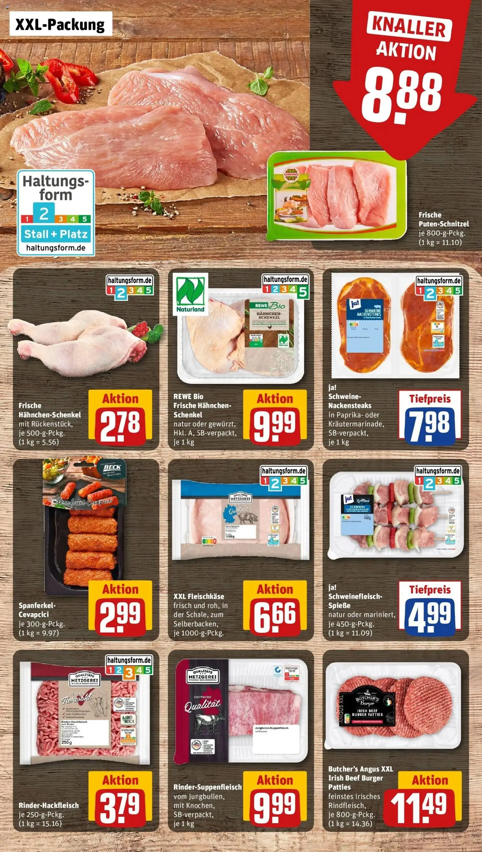 Rewe Prospekt Weyhe	 – gültig ab 15.03.2026 | Seite: 12 | Produkte: Hahnchen, Cevapcici, Burger, Putenschnitzel