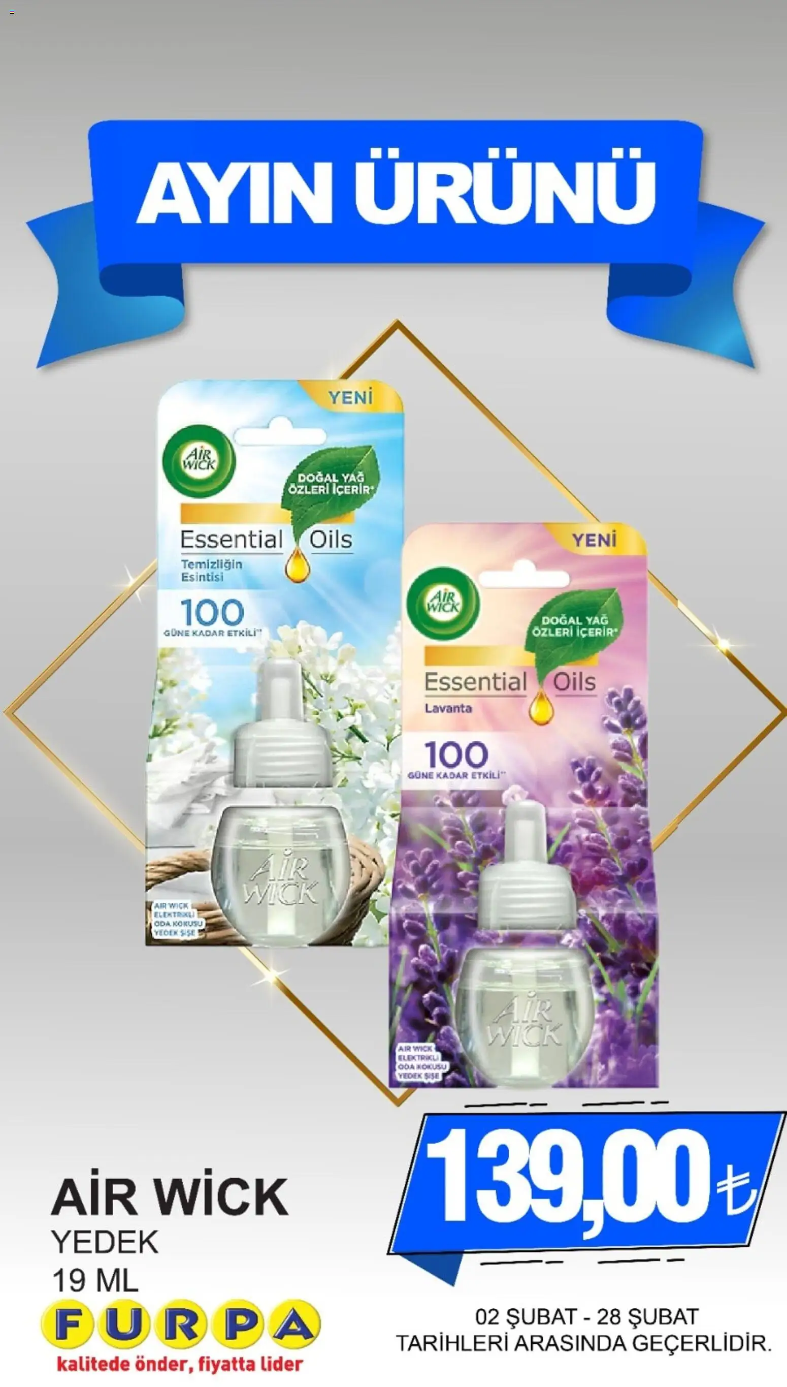 Furpa Katalog Ayın Ürünleri - 02.02.2026 tarihinden itibaren geçerlidir | Sayfa: 12 | Ürünler: Oda kokusu, Yağ