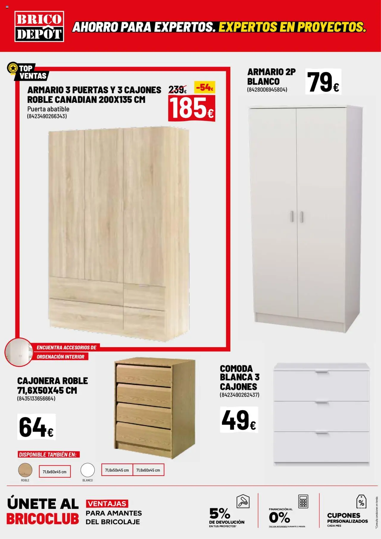 Brico Depôt folleto │ válido desde el 29.08.2025 | Página: 16 | Productos: Cajonera, Armario