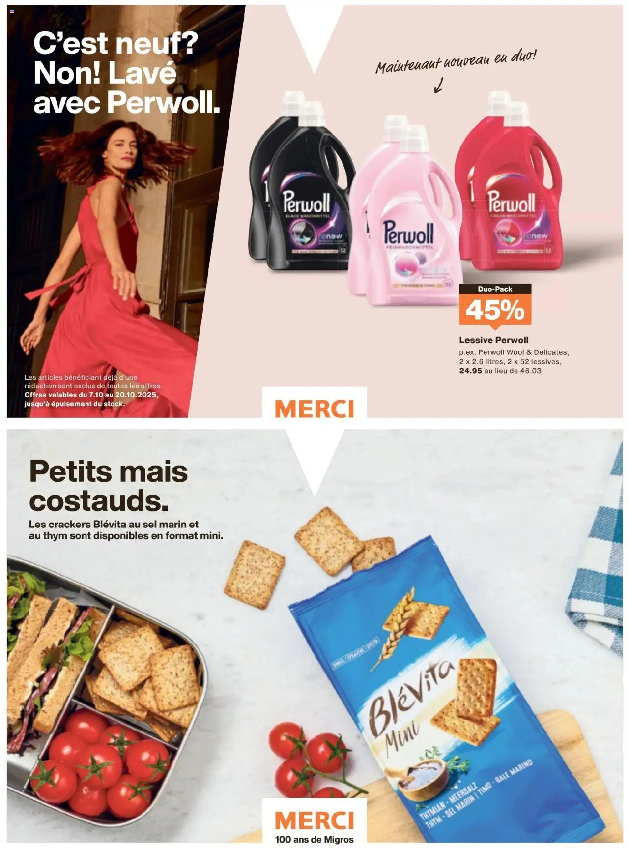 Migros Magazin FR – gültig ab 06.10.2025 | Seite: 54 | Produkte: Waschmittel