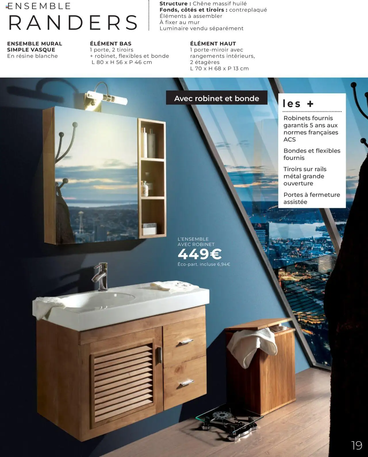  | Page: 19 | Produits: Robinet, Portes, Tiroirs, Huile