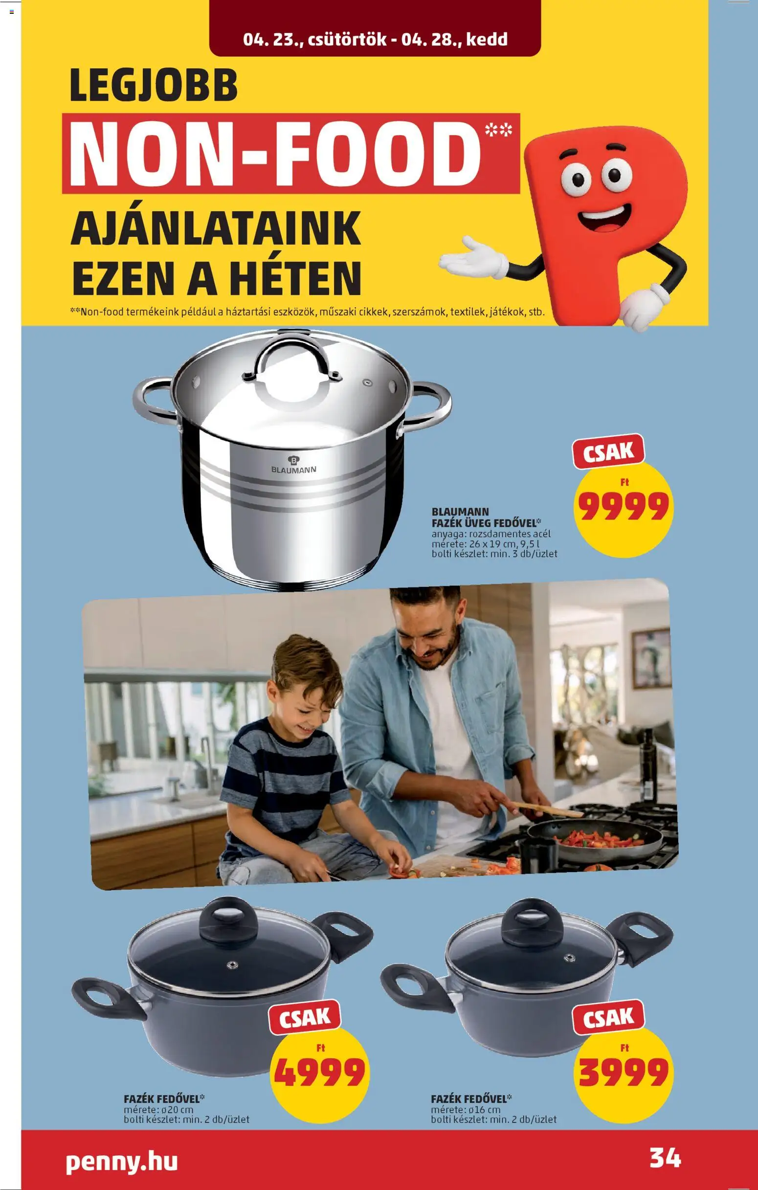 PENNY akciós ujság - amely érvényes a következő dátumtól: 23.04.2026 | Oldal: 37