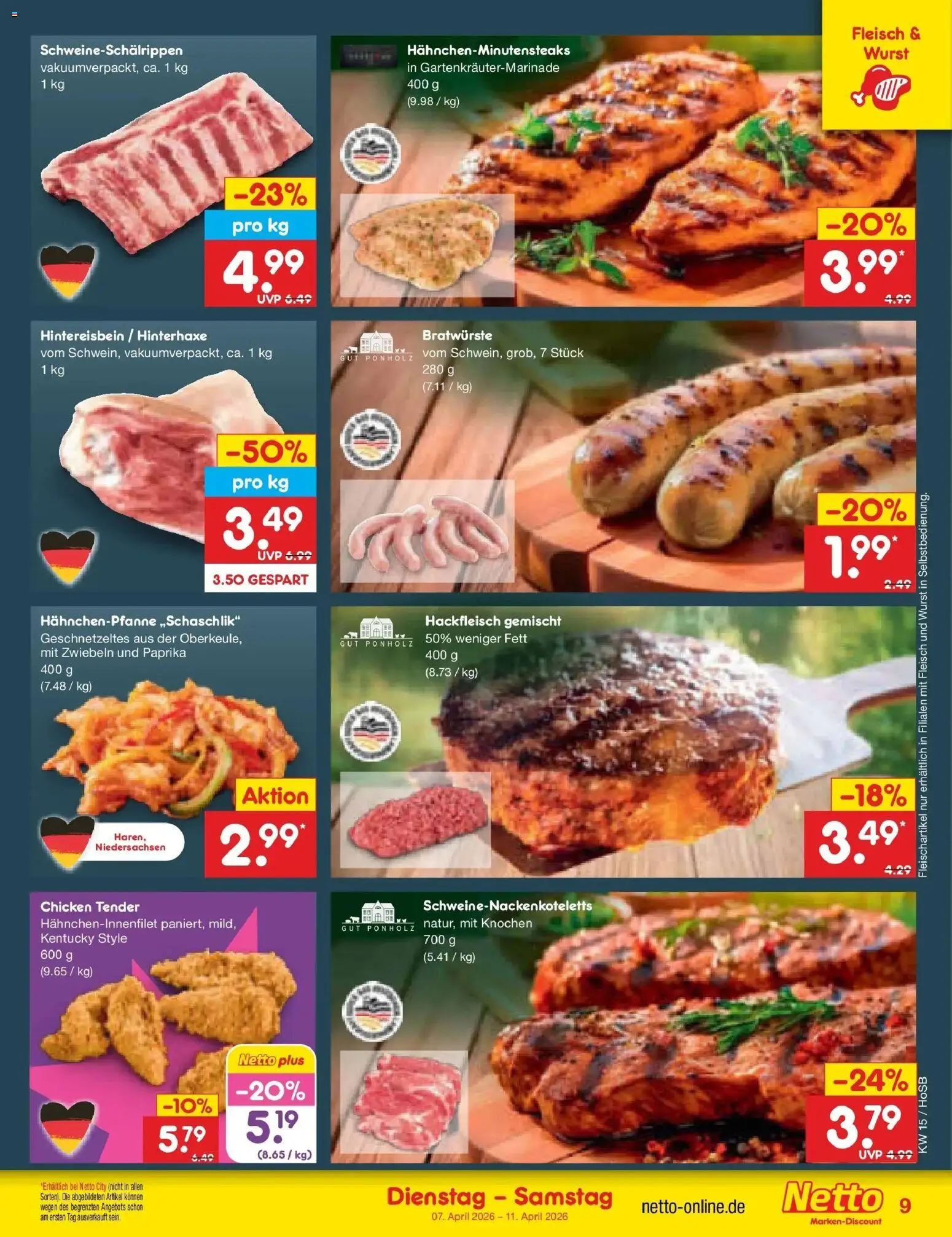 Netto Marken-Discount Prospekt Hannover	 – gültig ab 05.04.2026 | Seite: 11