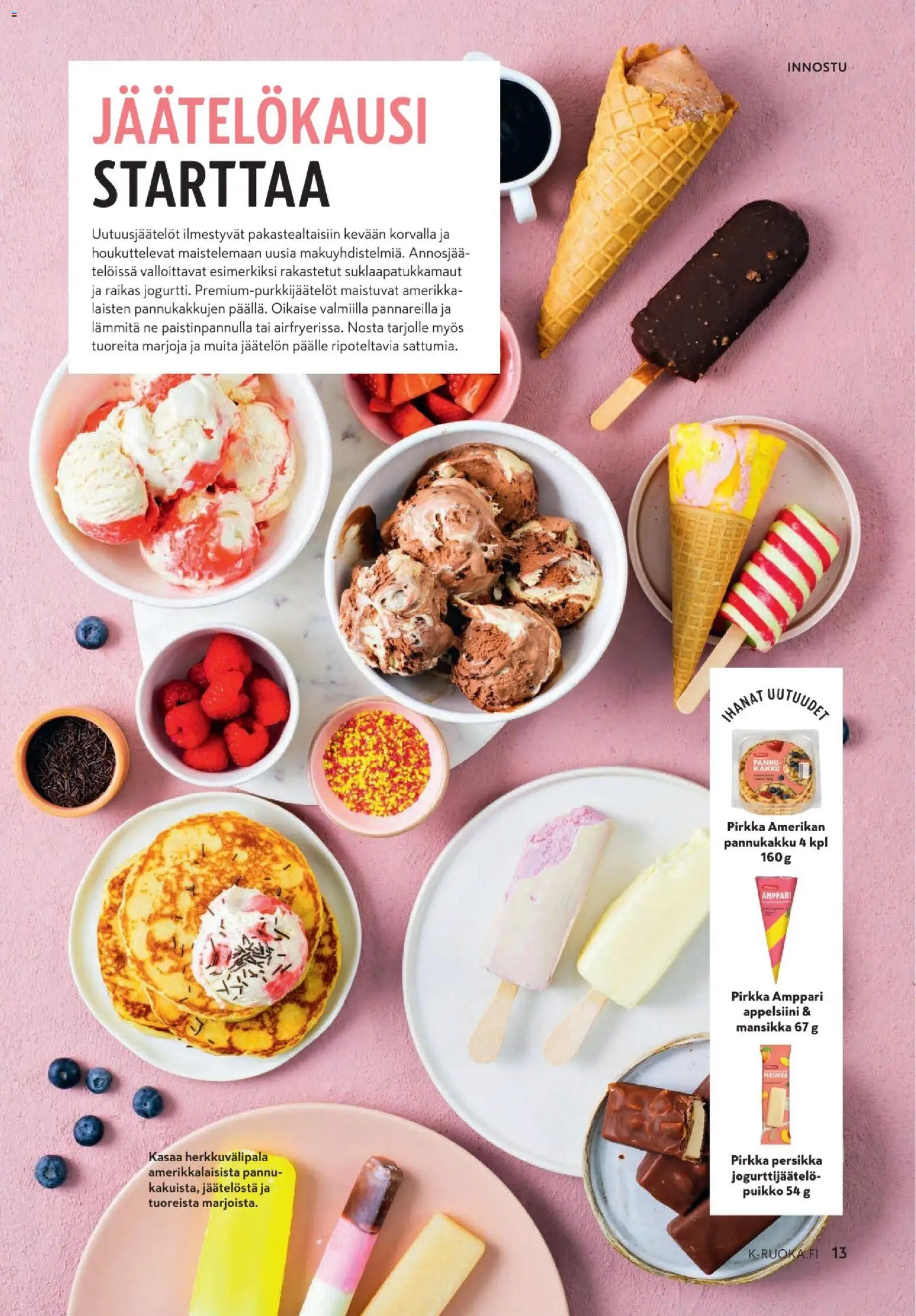 K-Citymarket - K-Ruoka – voimassa 25.03.2026 alkaen | Sivu: 13 | Tuotteet: Persikka