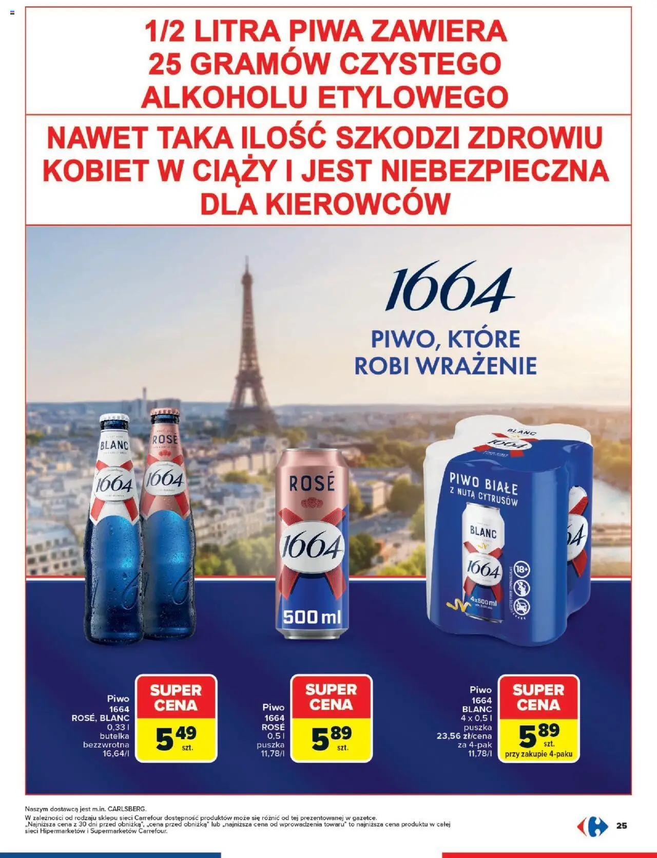 Carrefour Gazetka - French Touch od 13.10.2025 | Strona: 25 | Produkty: Piwo