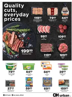 OK Foods specials catalogue – valid from 10.12.2025 | Page: 3 | Products: Tray, Cheese, Pork, Bacon