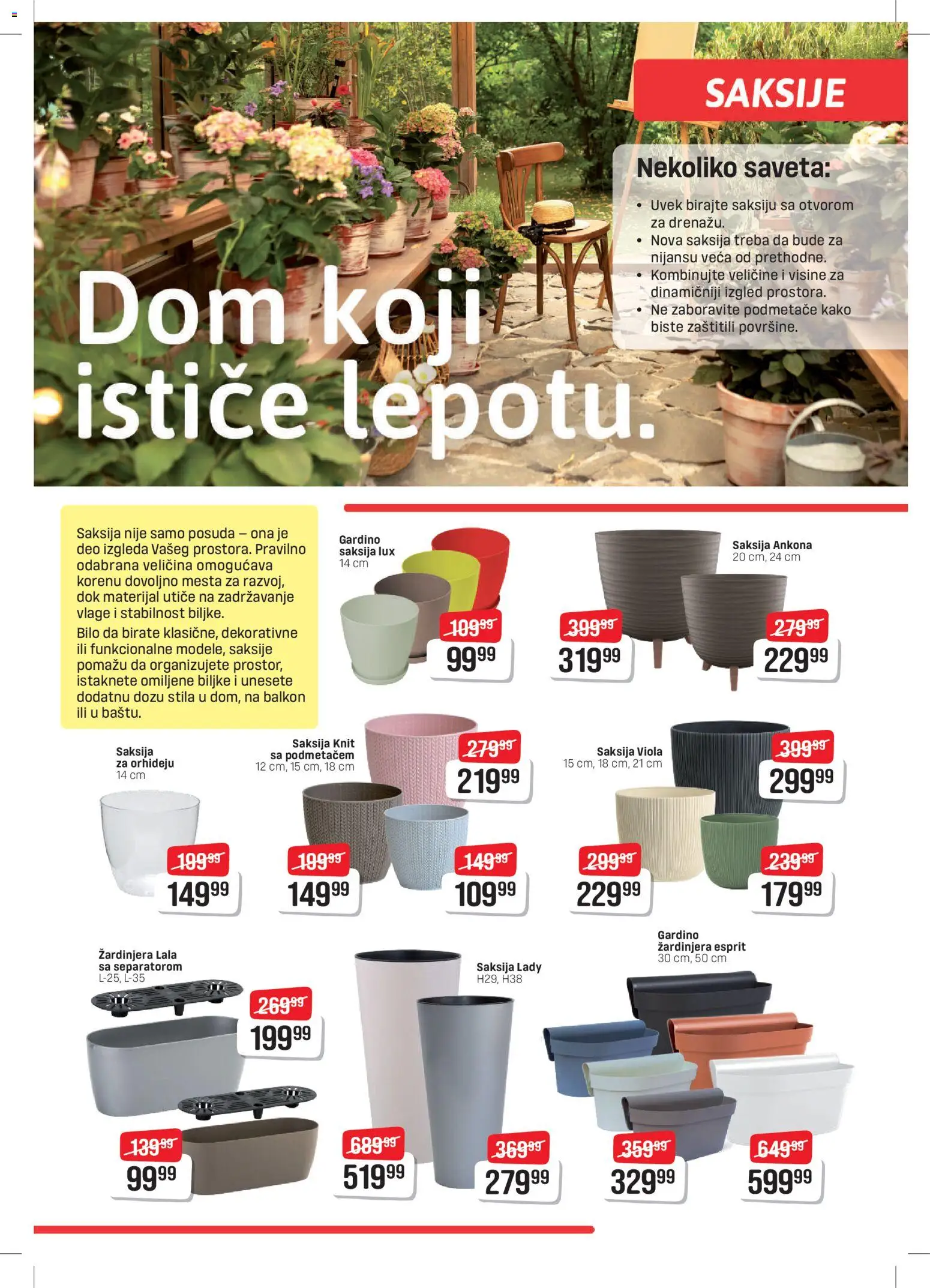 Super DIS katalog - važi od 06.03.2026 | Strana: 5 | Proizvode: Saksija