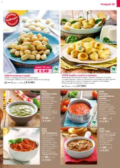 Bofrost katalog akcije – veljaven od 01.11.2025 | Stran: 39 | Izdelki: Pesto, Paradiznik, Testenine, Omaka