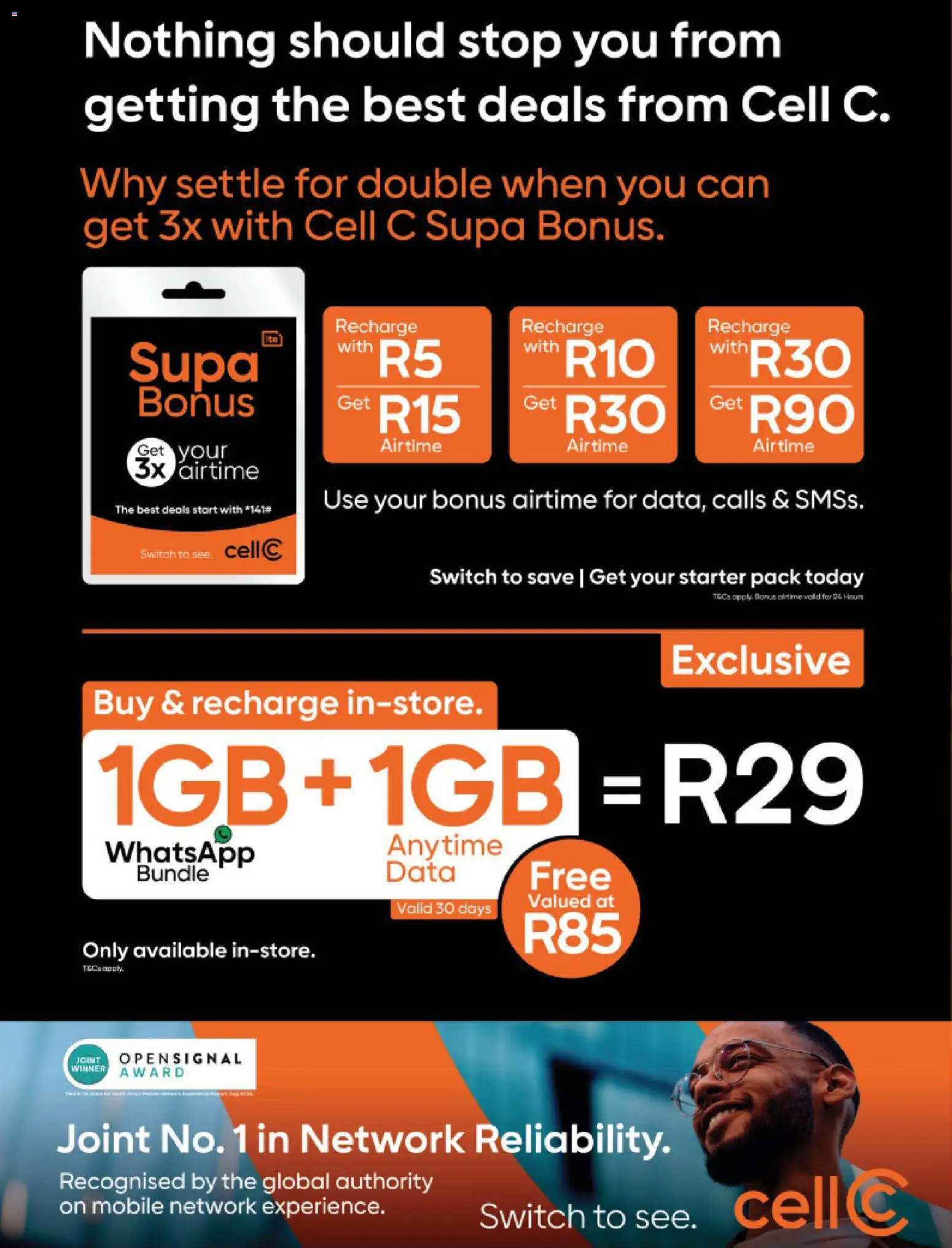 New Shoprite catalogue – valid from 20.11.2025 | Page: 6 | Products: Data, Switch