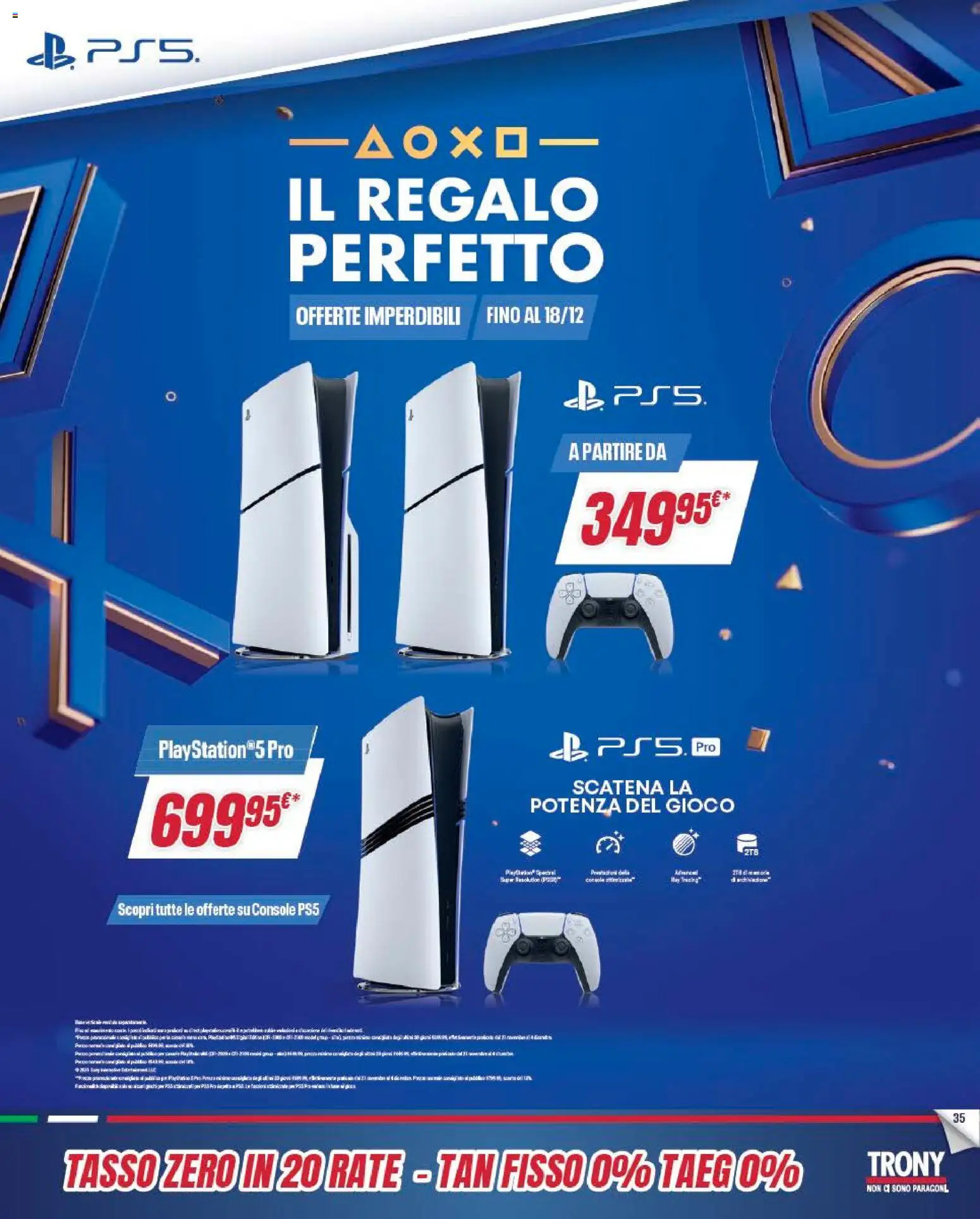Volantino Trony del 04.12.2025 | Pagina: 35 | Prodotti: Gioco