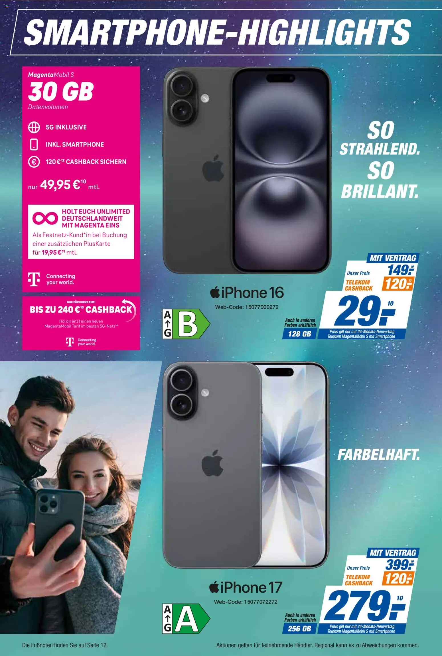 Expert Smarthphone Highlights im Dezember – gültig ab 01.12.2025 | Seite: 4 | Produkte: Iphone, Smartphone