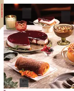 Pré-visualização CHEESECAKE DE FRUTOS SILVESTRES, EMB-12KG válido de 28.10.2025 | Página: 26 | Produtos: Torta