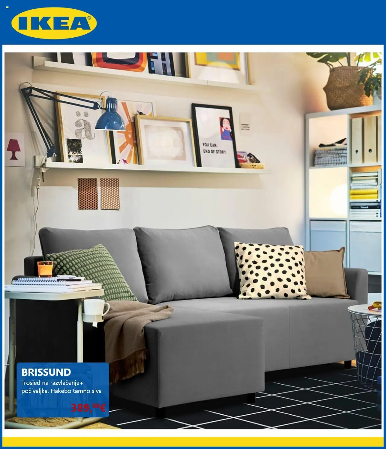 IKEA katalog | vrijedi od 18.08.2025 | Stranica: 9 | Proizvodi: Trosjed