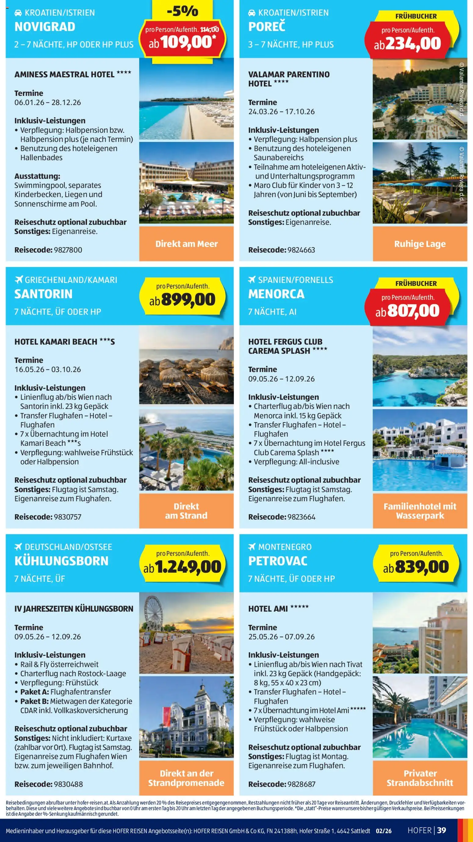 Hofer AT akciós ujság - amely érvényes a következő dátumtól: 02.01.2026 | Oldal: 43