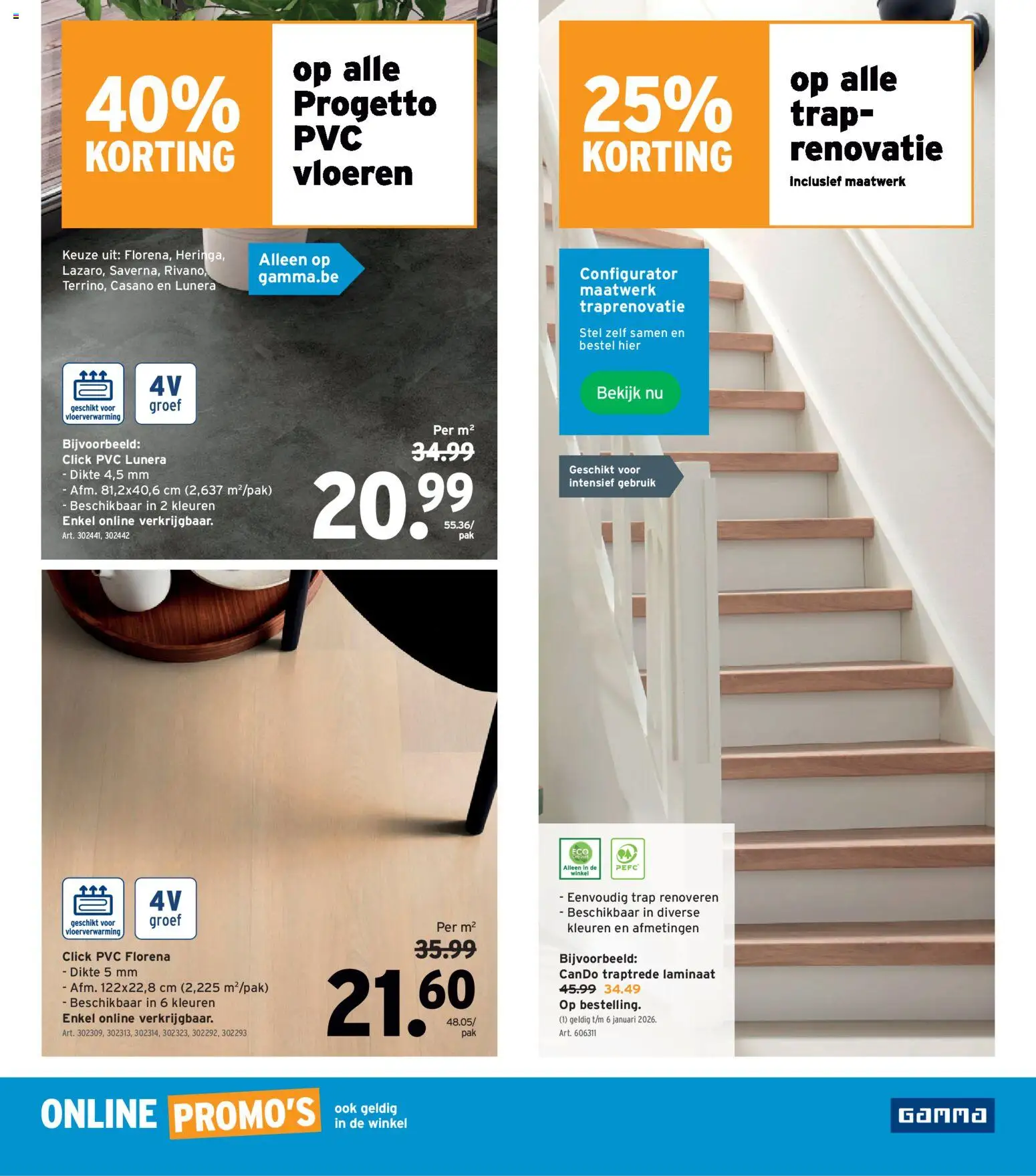 {H1} | Pagina: 21 | Producten: Vloeren