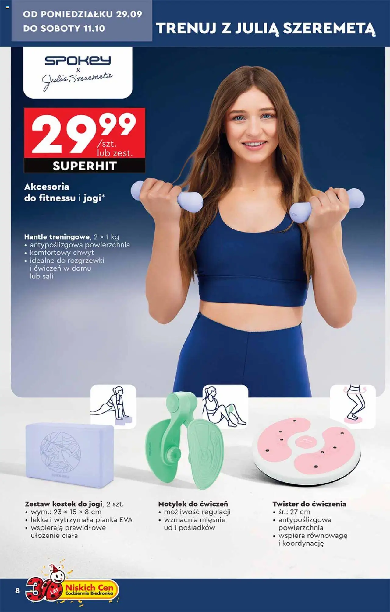 Biedronka gazetka - Hity i inspiracje od 29.09.2025 | Strona: 8
