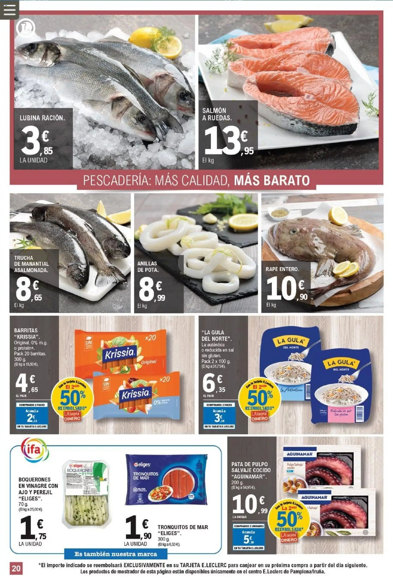 E.Leclerc folleto │ válido desde el 11.03.2026 | Página: 20 | Productos: Δεξαμενή