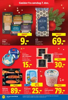Lidl - Tilbudsavis gyldig fra 07.12.2025 | Side: 10 | Produkter: Mælk, Pålæg, Rullepølse, Hamburgerryg
