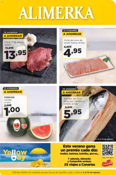 Vista previa Alimerka folleto Castilla y León válido desde el 04.08.2025