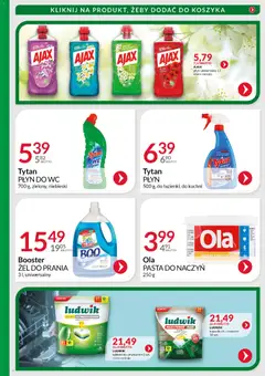 Pogląd oferty "Eurocash Gazetka - Katalog Artykułów Chemicznych" - ważna od 01.11.2025 | Strona: 5 | Produkty: Cleaner, Kapsułki do zmywarki, Tabletki do zmywarki