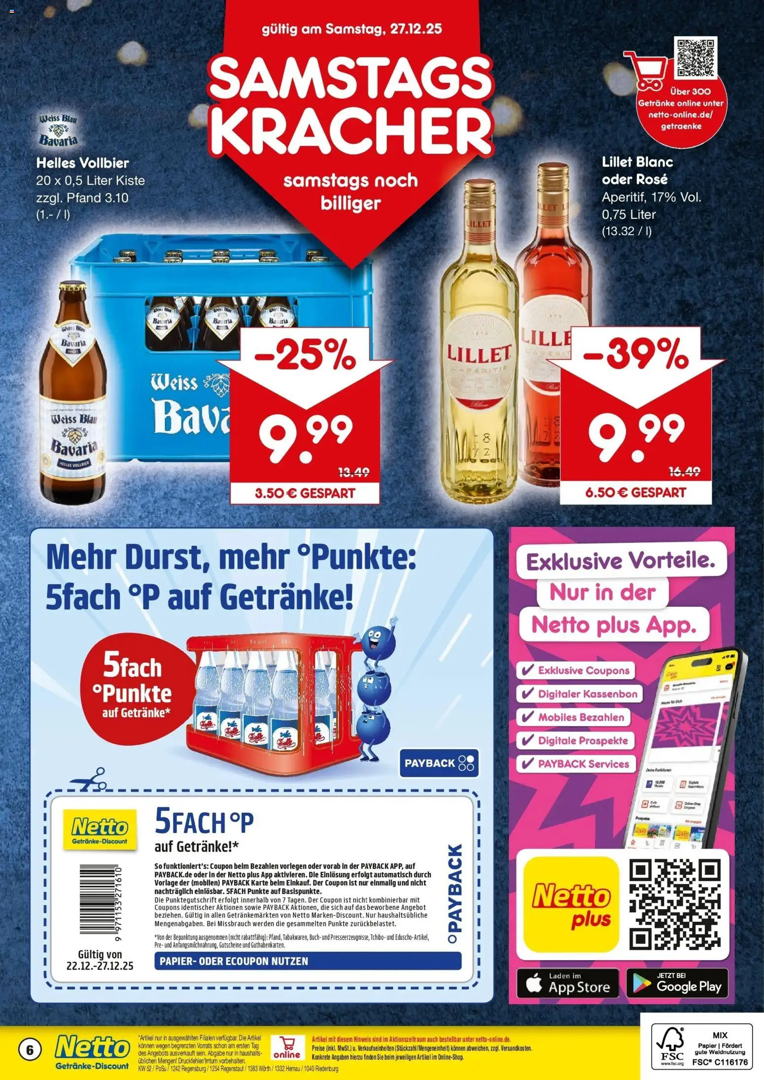 Netto Marken-Discount prospekt Regenstauf	 – gültig ab 22.12.2025 | Seite: 6 | Produkte: Lillet
