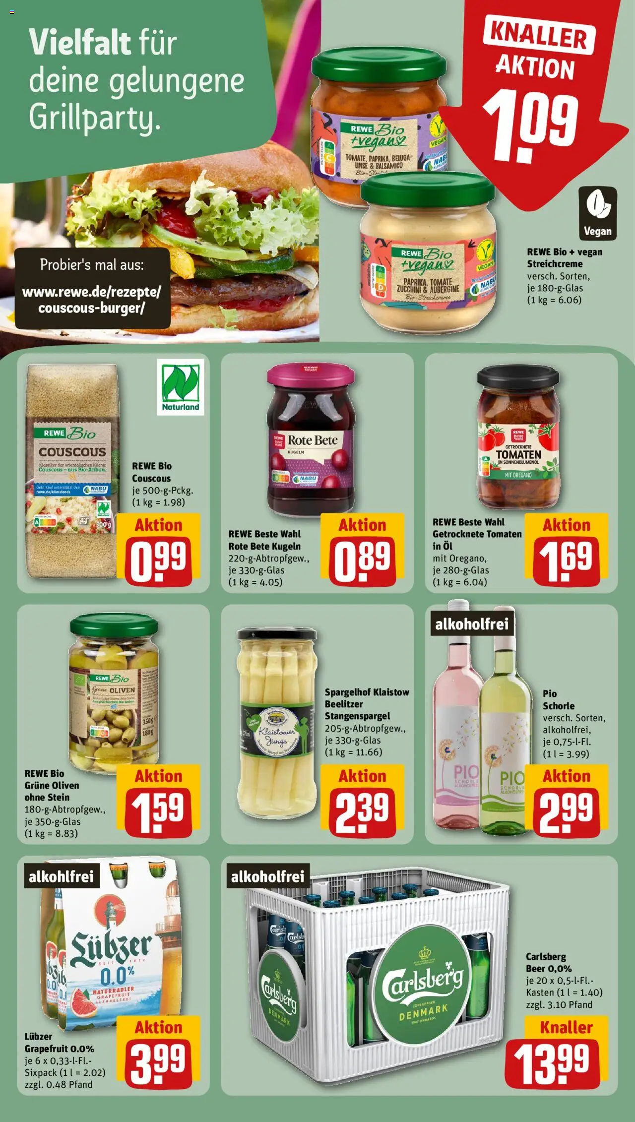 Rewe Prospekt 	 - gültig ab dem 25.08.2025 | Seite: 15 | Produkte: Balsamico, Sonnenblumenol, Tomaten, Zucchini