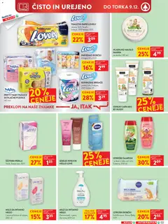 Spar katalog akcije – veljaven od 03.12.2025 | Stran: 29 | Izdelki: Papirnate brisače, Robčki, Sampon, Kuhinjske brisače