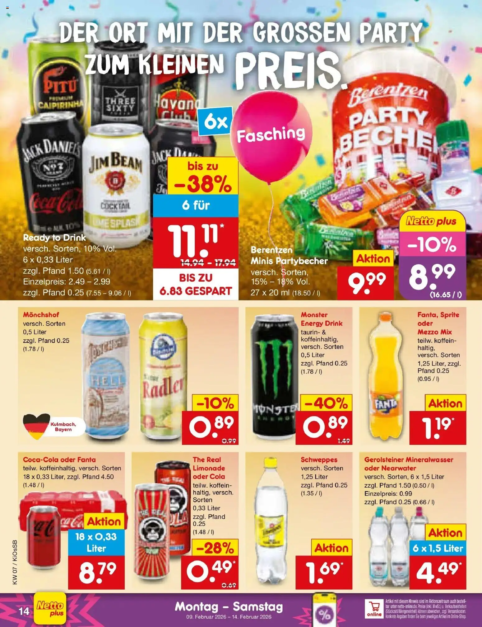 Netto Marken-Discount - Netto: Wochenangebote – gültig ab 08.02.2026 | Seite: 14