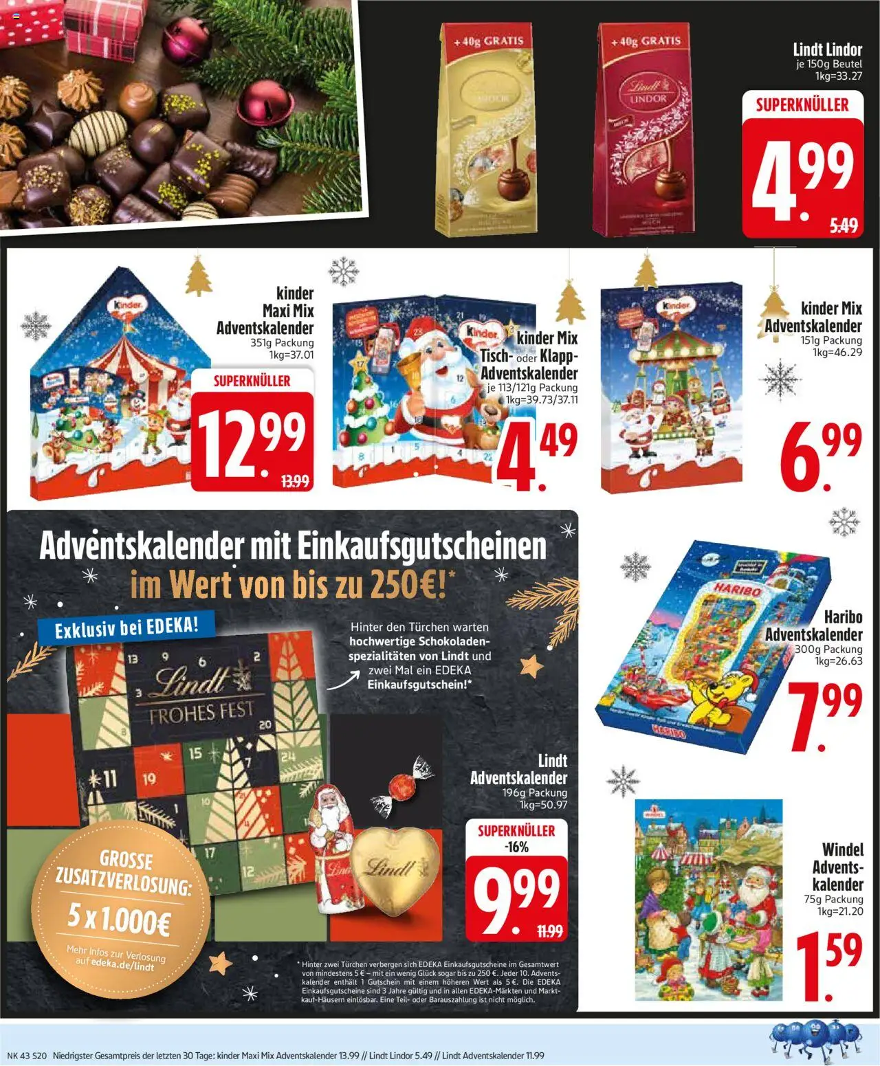{H1} | Pagina: 20 | Producten: Kinder, Gyömbér shot