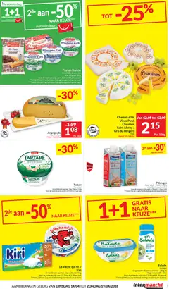 Intermarché folder week 16 - Voorbeeld van een folder van Intermarché, geldig van 14.04.2026 | Pagina: 7 | Producten: Kötél, Room, Knoflook, Kaas