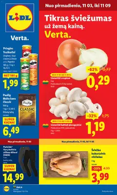 LIDL leidinys galioja nuo 03.11.2025