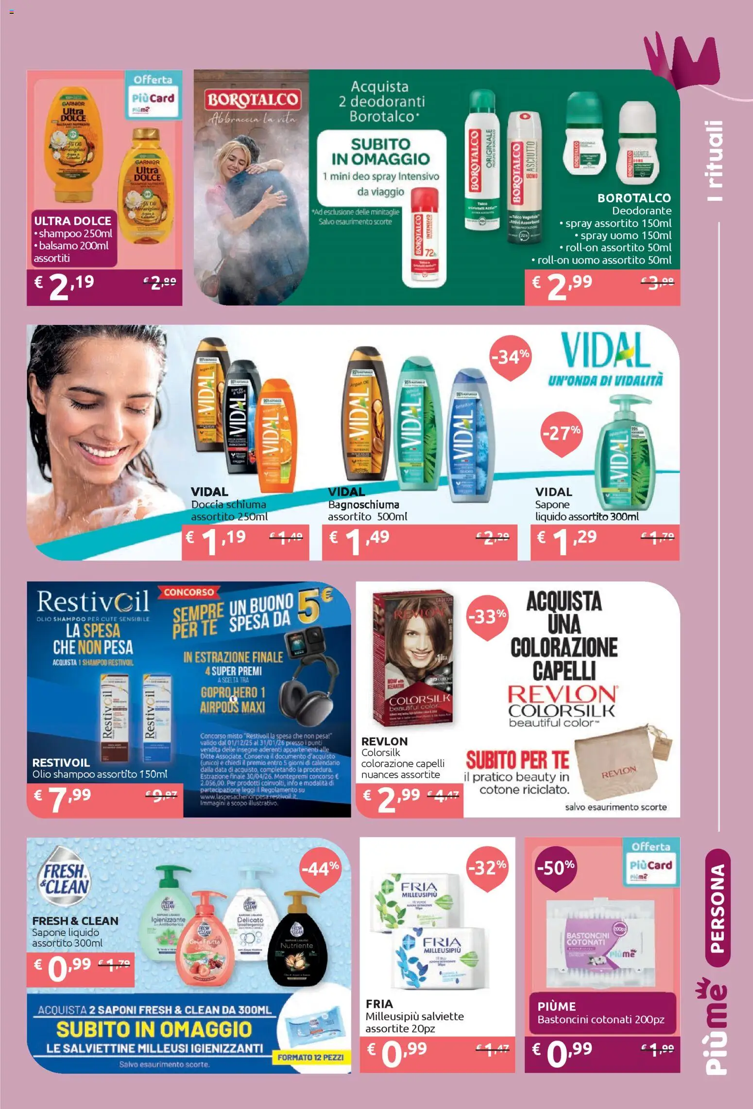 Volantino IperSoap del 01.12.2025 | Pagina: 13 | Prodotti: Balsamo, Sapone, Bagnoschiuma, Tè