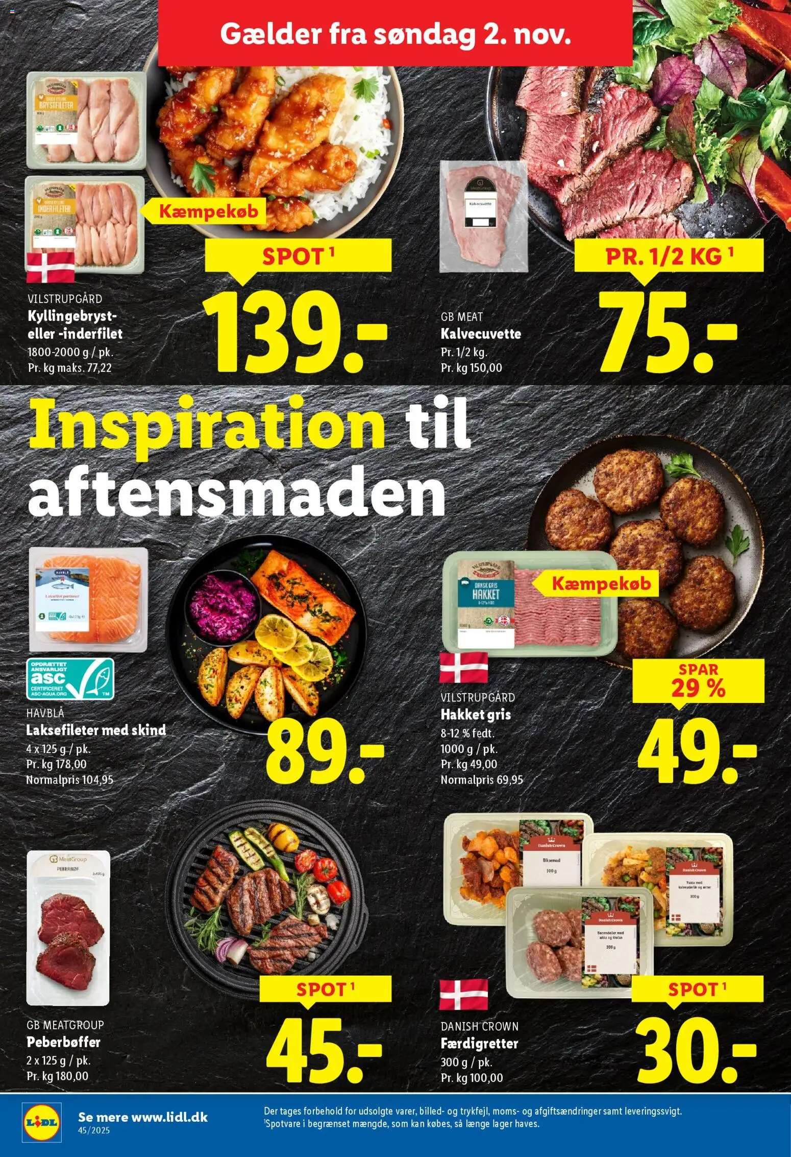 Lidl tilbudsavis – gyldig fra 02.11.2025 | Side: 4 | Produkter: Pasta, Søm