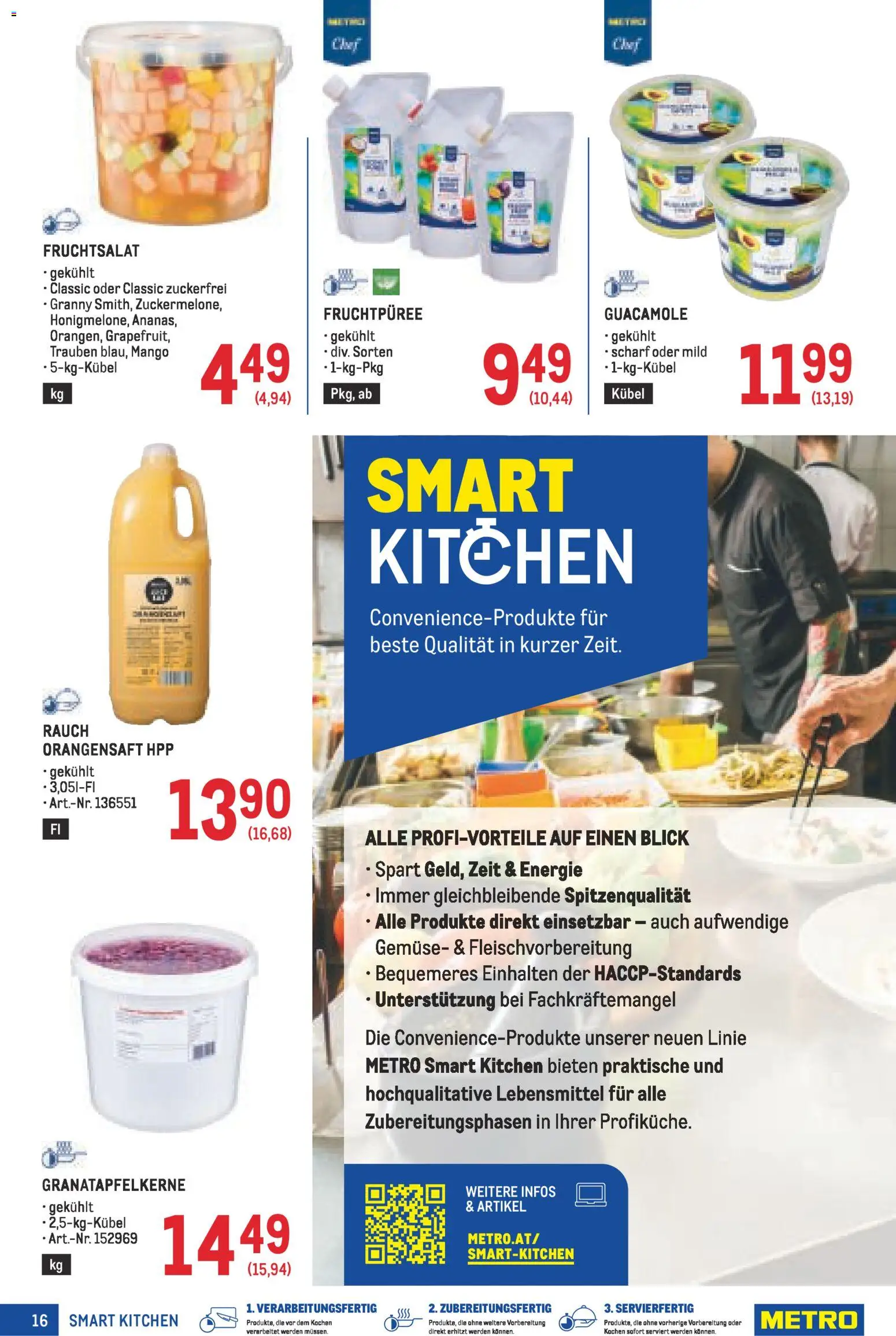 Metro Profi gültig ab 22.01.2026 | Seite: 16 | Produkte: Gemüse, Mango, Libacomb