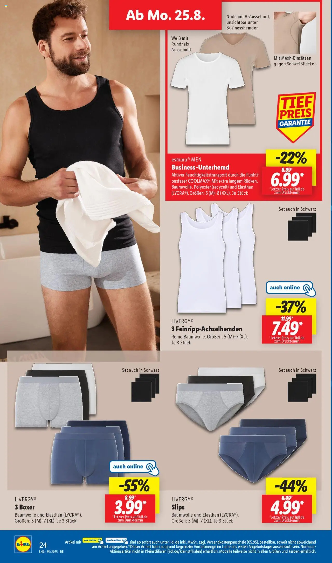 Lidl Prospekt Solingen	 - gültig ab dem 25.08.2025 | Seite: 10 | Produkte: Boxer