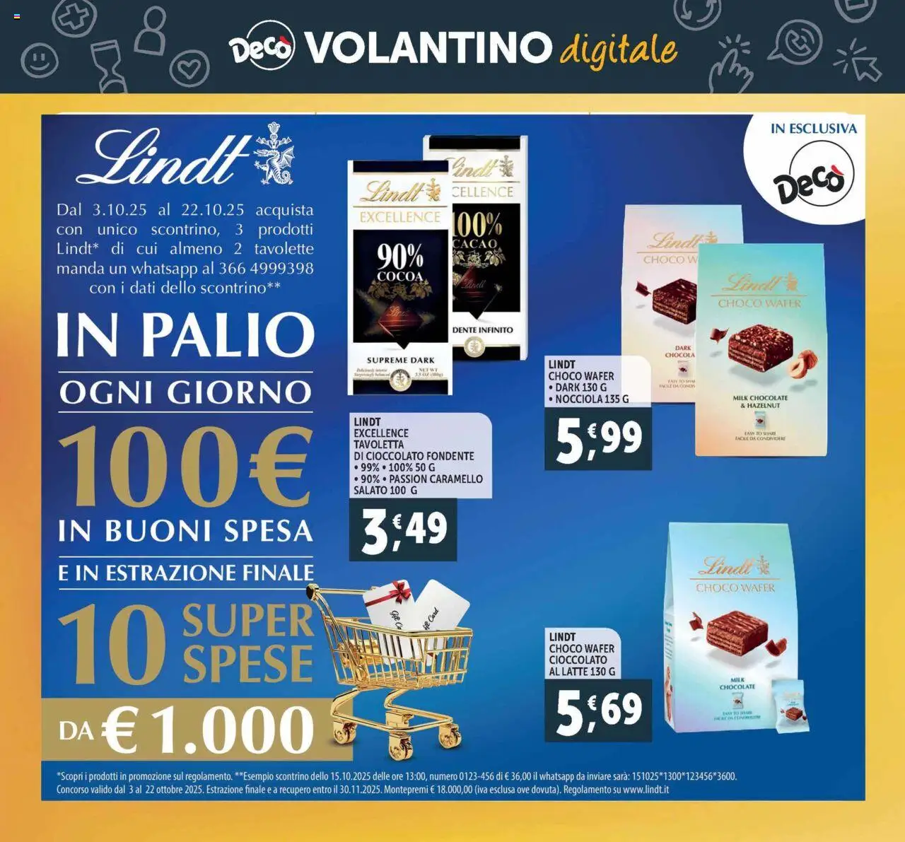 Volantino Decò del 03.10.2025 | Pagina: 27 | Prodotti: Cioccolato, Latte