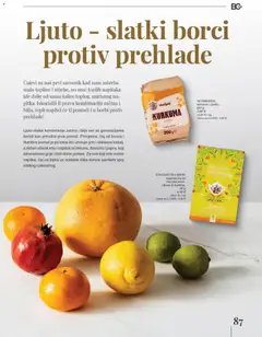 ENGLISH TEA SHOP, organski čaj od imunske trave, citrusa & đumbira, organski čaj od imunske trave, citrusa & đumbira, 30 g - Pregled kataloga iz trgovine Bipa, vrijedi od 01.12.2025 | Stranica: 87 | Proizvodi: Čaj, Kurkuma