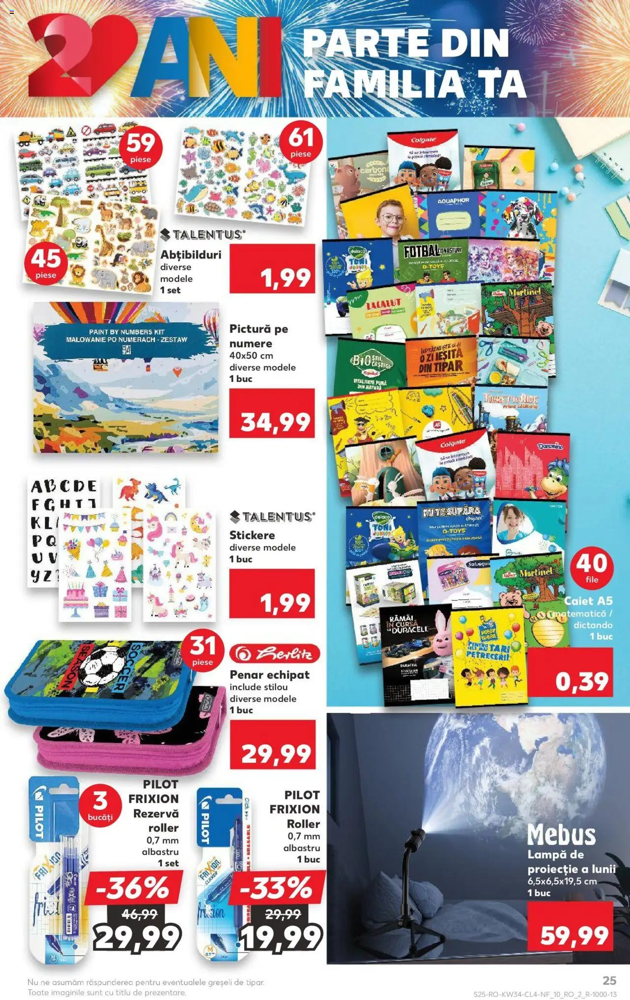 Catalog Kaufland - Brașov – valabil de la 20.08.2025 | Pagină: 25 | Produse: Notebook, Light Kedi Konservesi, Lampă