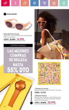 Oriflame - Catálogo Campaña 11 │ válido desde el 03.08.2025 | Página: 144 | Productos: Pañuelo, Reloj, Funda