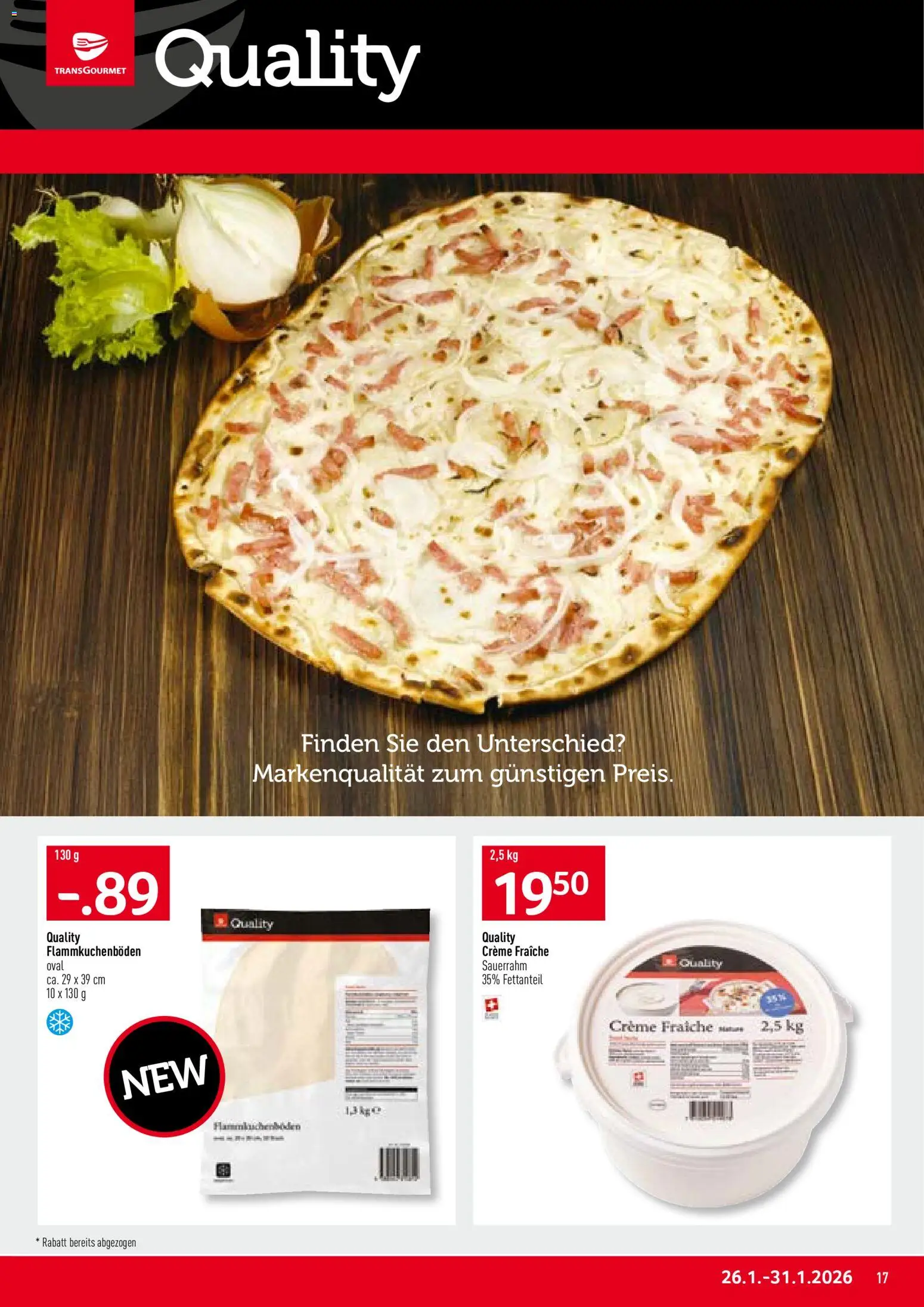 Prodega Aktionen – gültig ab 26.01.2026 | Seite: 17 | Produkte: Sauerrahm, Creme