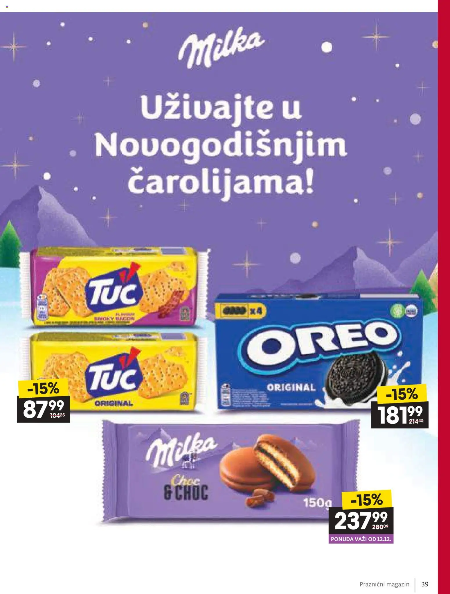 Roda katalog - važi od 11.12.2025 | Strana: 39 | Proizvode: Milka, Oreo
