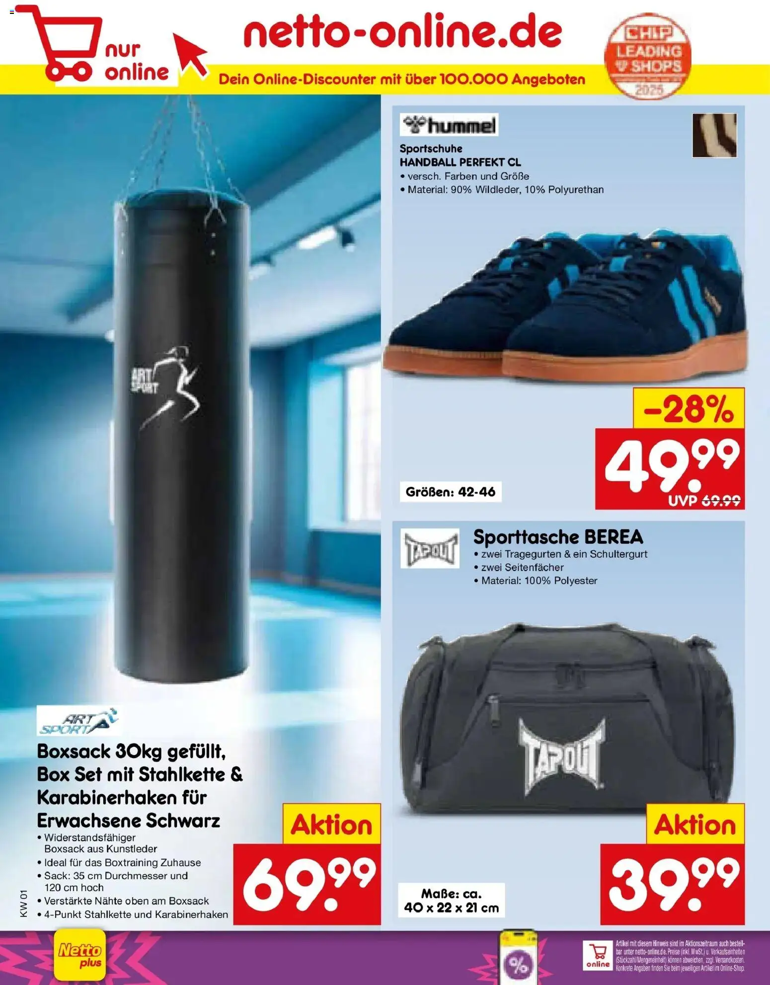 Netto Marken-Discount prospekt Stadtlohn	 – gültig ab 28.12.2025 | Seite: 58 | Produkte: Box, Handball