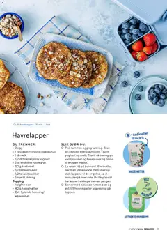 Forhåndsvisning av Rema 1000 Matmagasin Matlyst gyldig fra 05.01.2026 | Side: 9 | Produkter: Havregryn, Vaniljesukker, Суміш дитяча, Blender